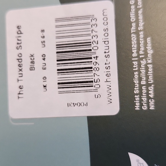 Heist The Tuxedo Stripe Tights - Picture 4 of 5